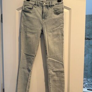 Good American Light Gray Skinny Jeans